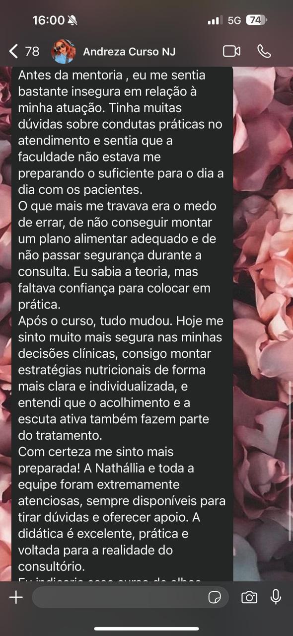Depoimento real de cliente 25